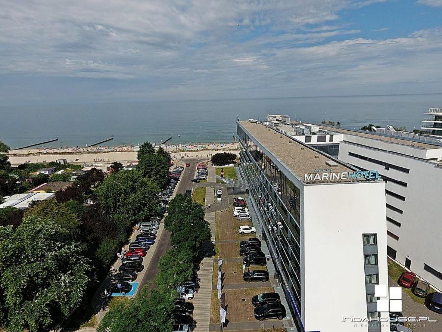 Apartamentyprzymorzu Marine***** Apartament Dwupoziomowy Z Widokiem Na Morze Kolobrzeg Bagian luar foto