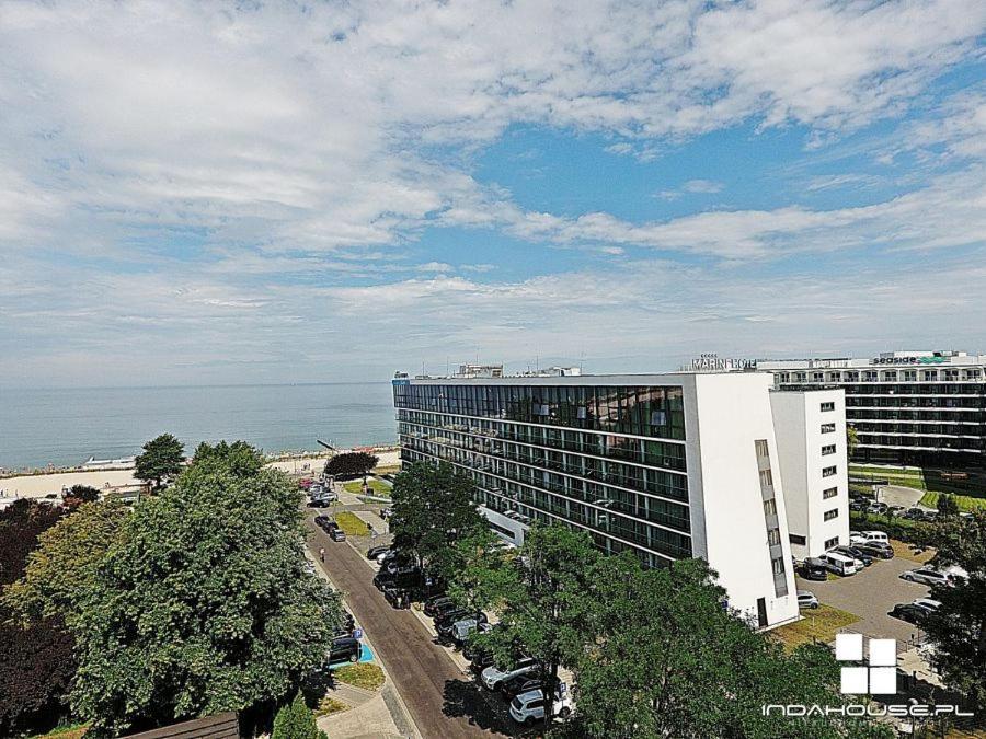 Apartamentyprzymorzu Marine***** Apartament Dwupoziomowy Z Widokiem Na Morze Kolobrzeg Bagian luar foto