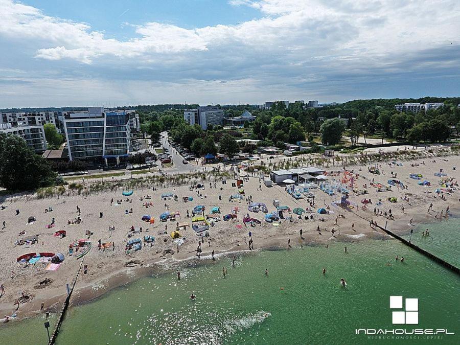 Apartamentyprzymorzu Marine***** Apartament Dwupoziomowy Z Widokiem Na Morze Kolobrzeg Bagian luar foto