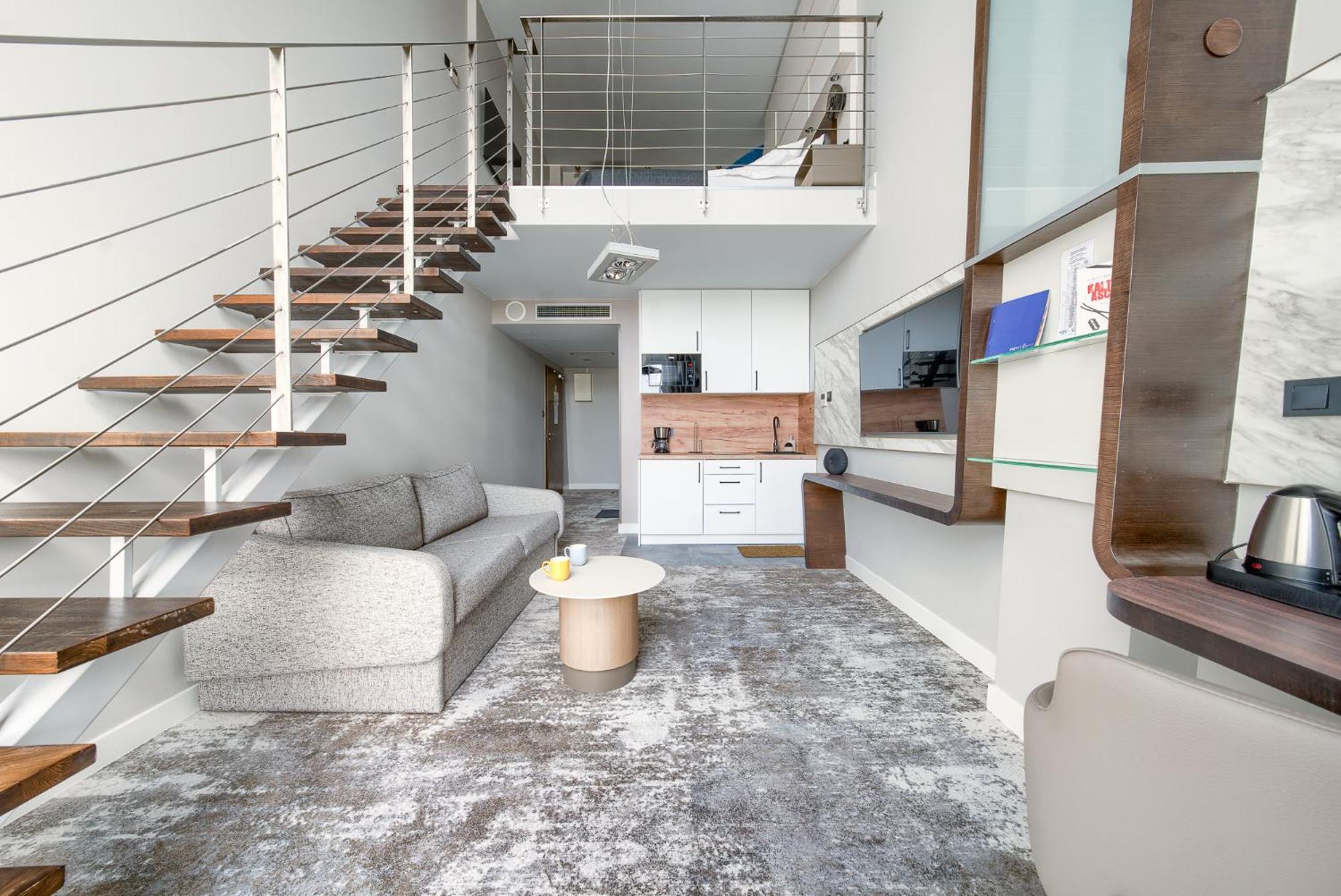 Apartamentyprzymorzu Marine***** Apartament Dwupoziomowy Z Widokiem Na Morze Kolobrzeg Bagian luar foto