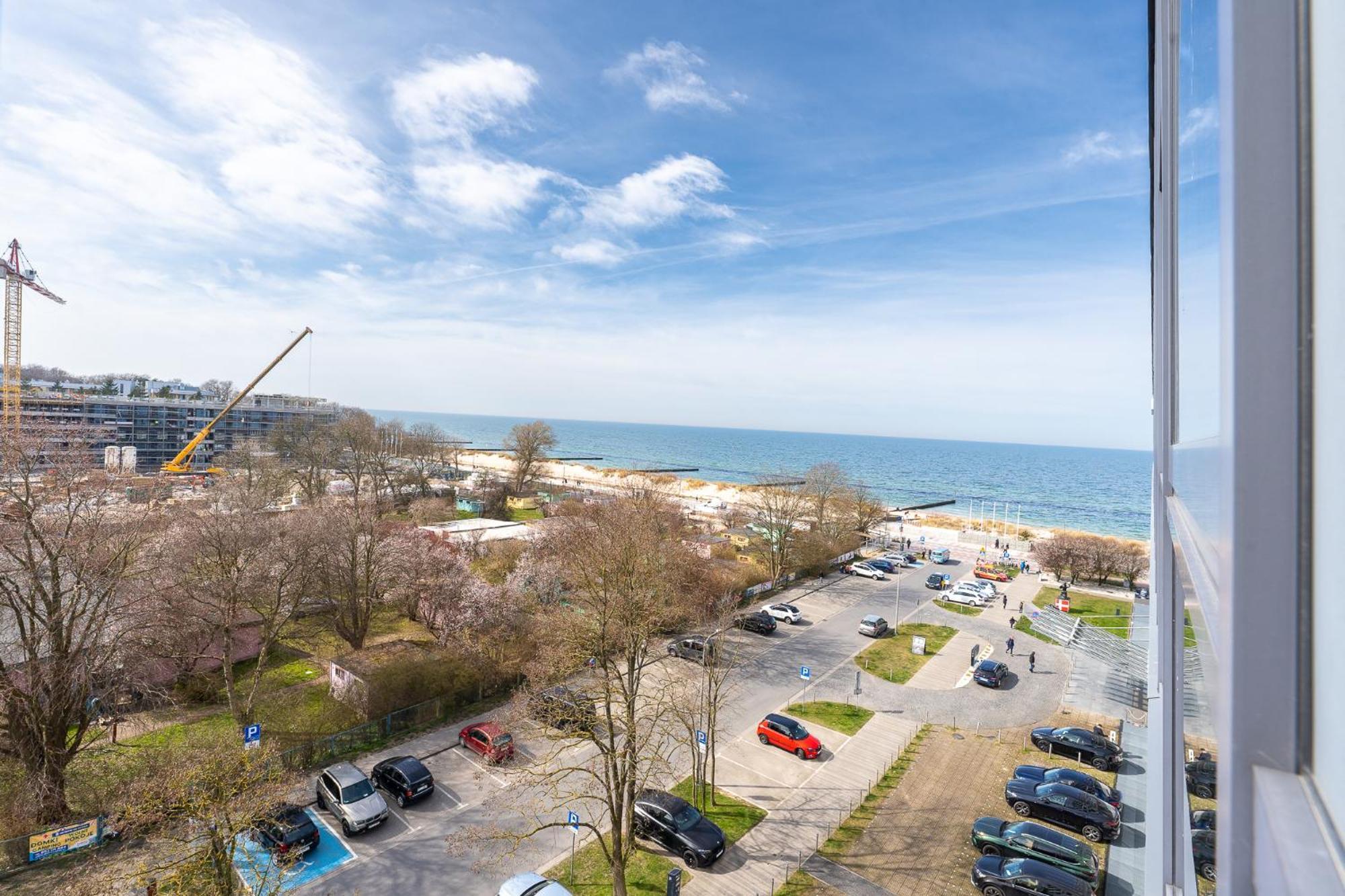 Apartamentyprzymorzu Marine***** Apartament Dwupoziomowy Z Widokiem Na Morze Kolobrzeg Bagian luar foto